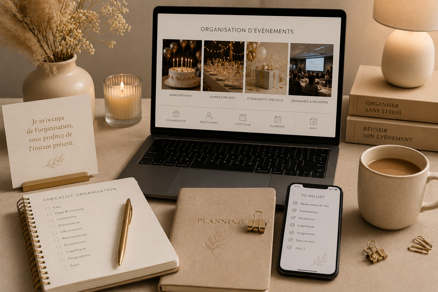 Organisation d'événements